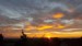 východ slunce nad Dolínem - pohled na Říp II